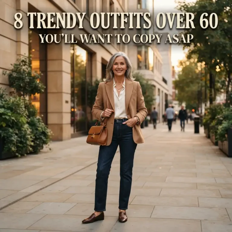 8 Trendy Outfits Over 60 You’ll Want to Copy ASAP