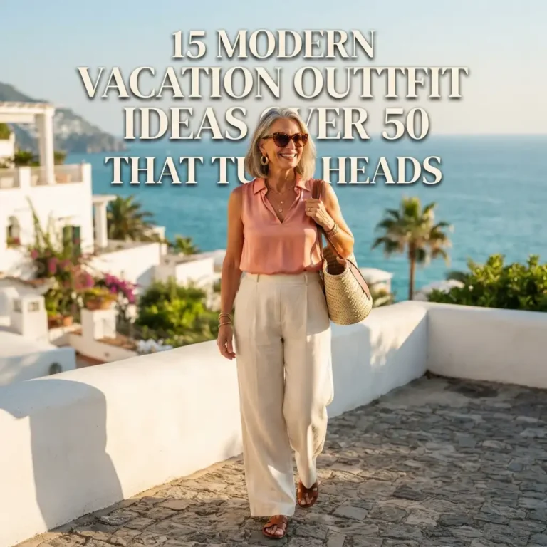 15 Modern Vacation Outfit Ideas Over 50 That Turn Heads