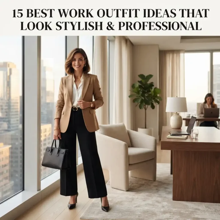 15 Best Work Outfit Ideas That Look Stylish & Professional
