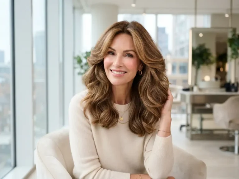 12 Gorgeous Hairstyles for Women Over 40 That Add Volume & Style