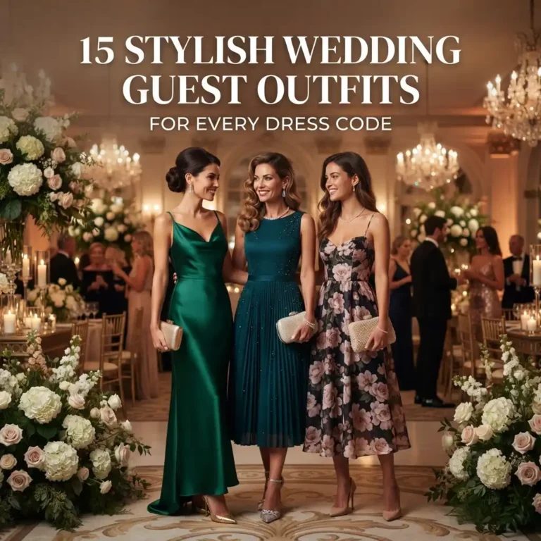 15 Stylish Wedding Guest Outfit Ideas for Every Dress Code