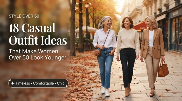 18 Casual Outfit Ideas That Make Women Over 50 Look Younger