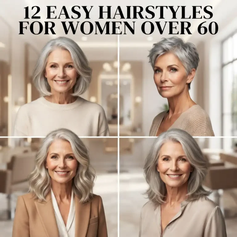 12 Easy Hairstyles for Women Over 60 That Look Amazing