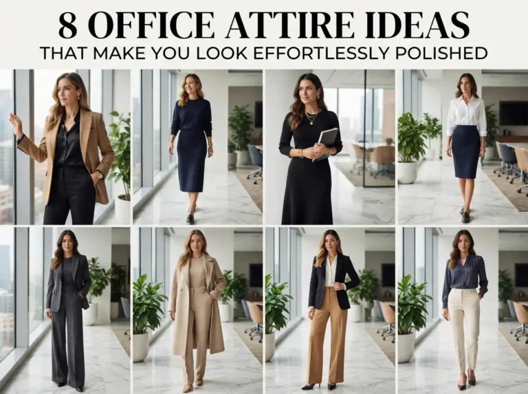8 Office Attire Ideas That Make You Look Effortlessly Polished