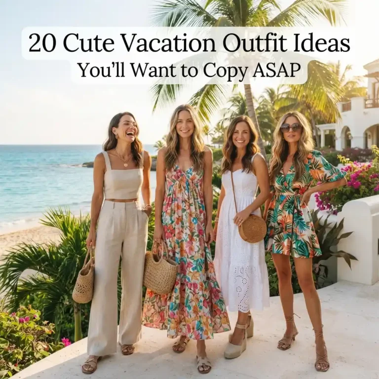 20 Cute Vacation Outfit Ideas You’ll Want to Copy ASAP