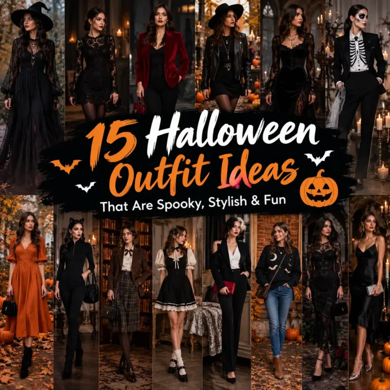 15 Halloween Outfit Ideas That Are Spooky, Stylish & Fun
