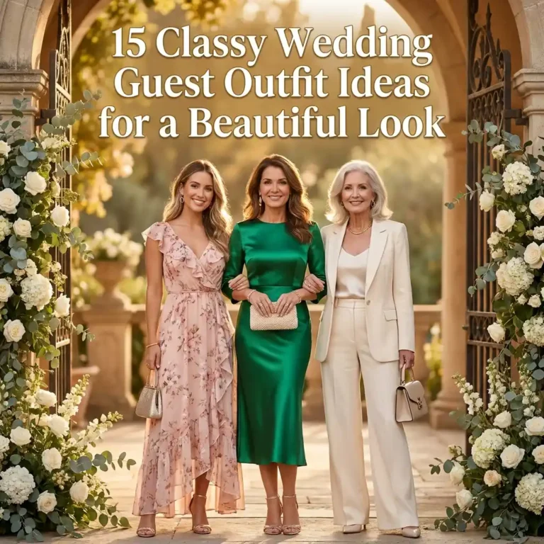 15 Classy Wedding Guest Outfit Ideas for a Beautiful Look