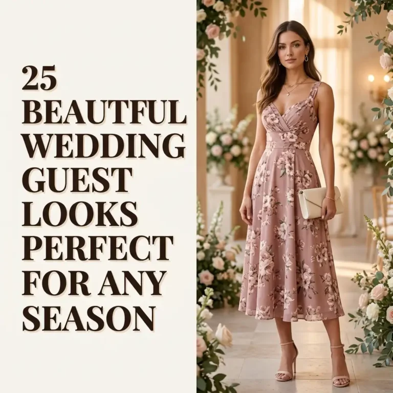 25 Beautiful Wedding Guest Looks Perfect for Any Season