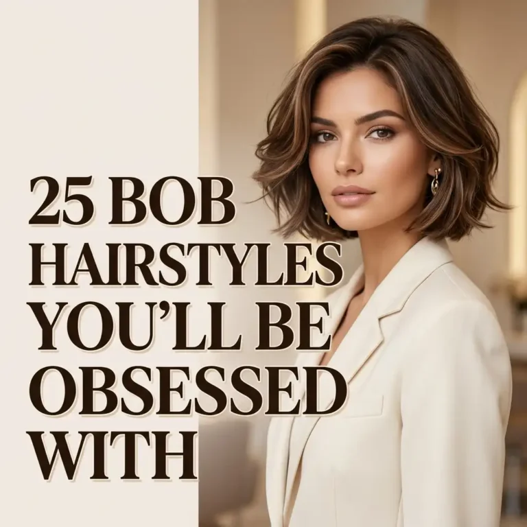 25 Bob Hairstyles You’ll Be Obsessed With