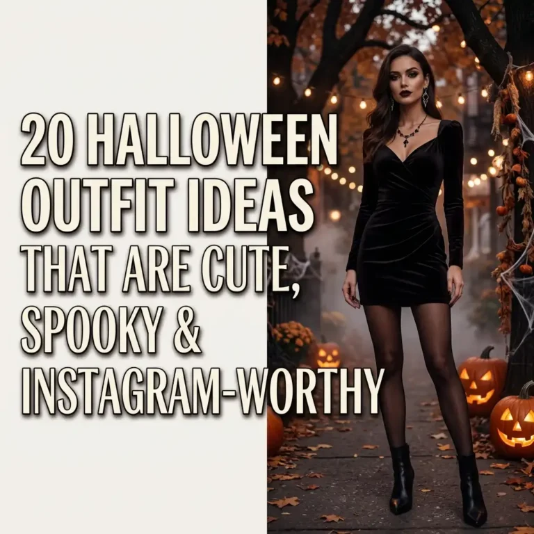 20 Halloween Outfit Ideas That Are Cute, Spooky & Instagram-Worthy