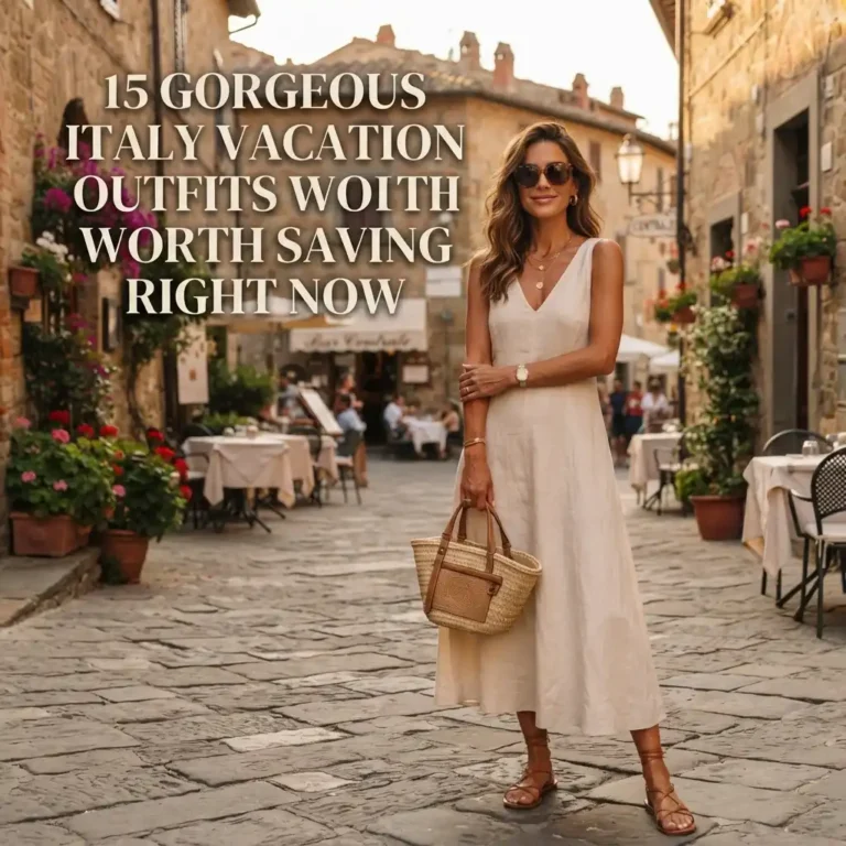 15 Gorgeous Italy Vacation Outfits Worth Saving Right Now