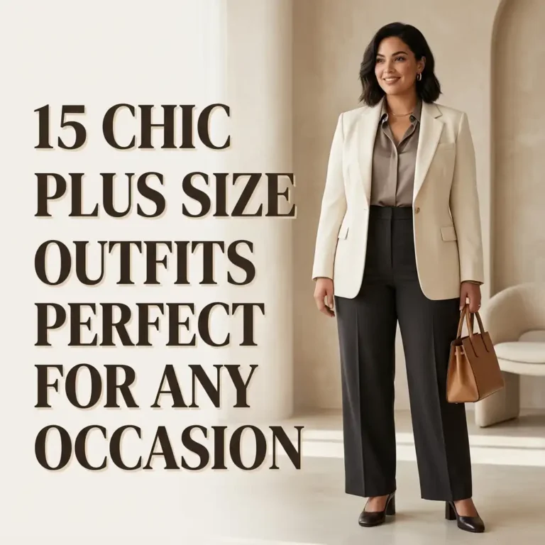 15 Chic Plus Size Outfits Perfect for Any Occasion