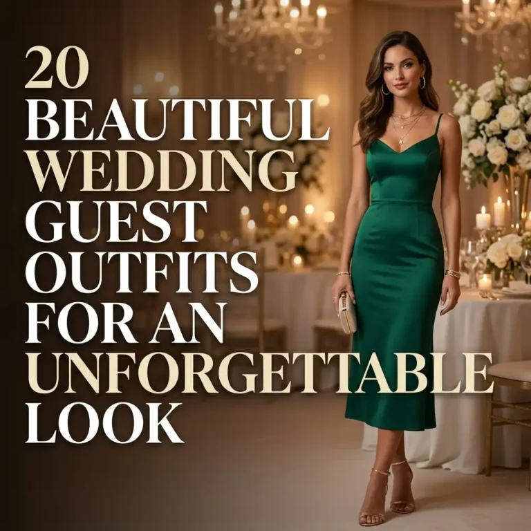 20 Beautiful Wedding Guest Outfits for an Unforgettable Look