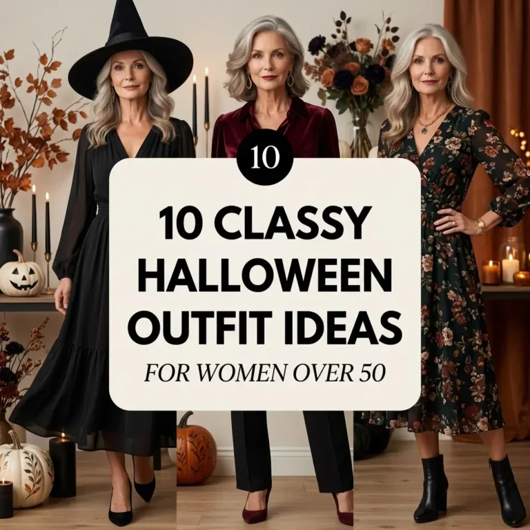 10 Classy Halloween Outfit Ideas for Women Over 50