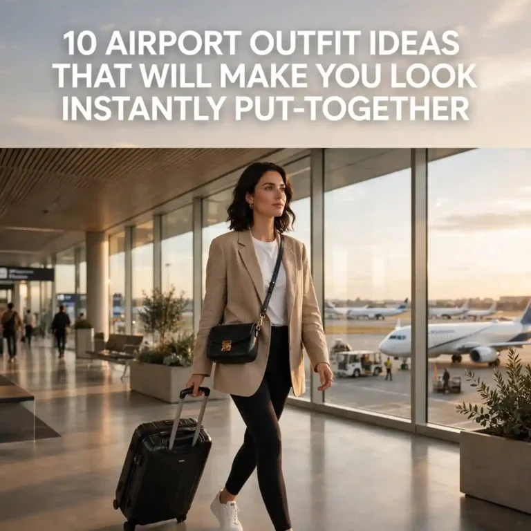 10 Airport Outfit Ideas That Will Make You Look Instantly Put-Together