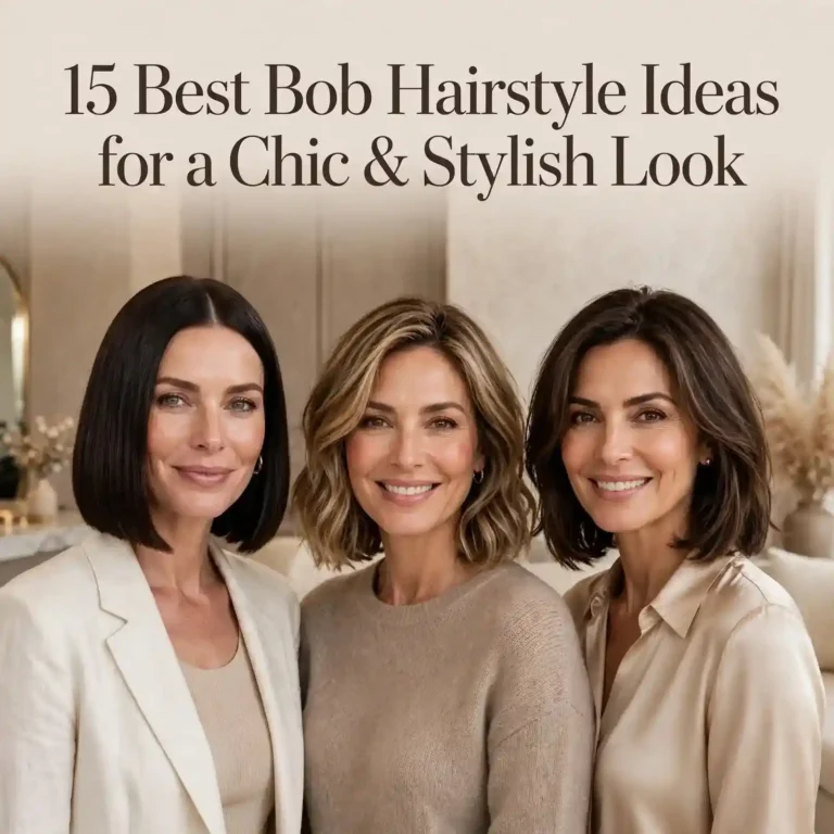 15 Best Bob Hairstyle Ideas for a Chic & Stylish Look