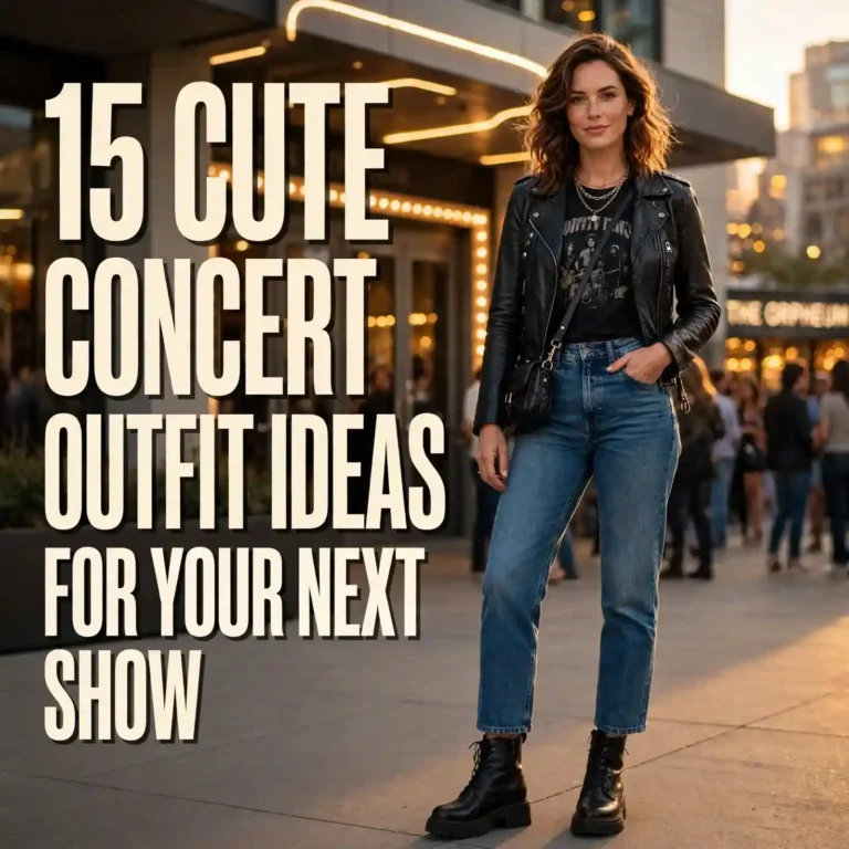 15 Cute Concert Outfit Ideas for Your Next Show