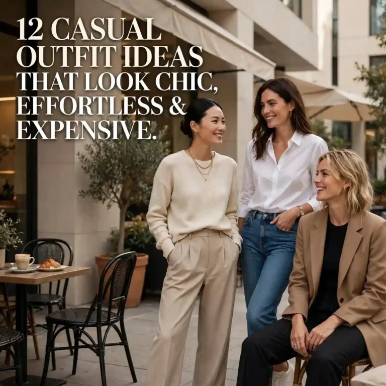 12 Casual Outfit Ideas That Look Chic, Effortless & Expensive