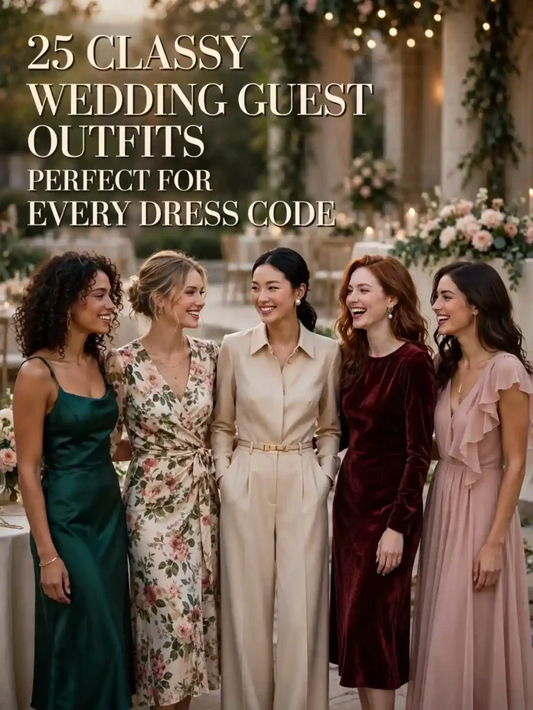 25 Classy Wedding Guest Outfits Perfect for Every Dress Code