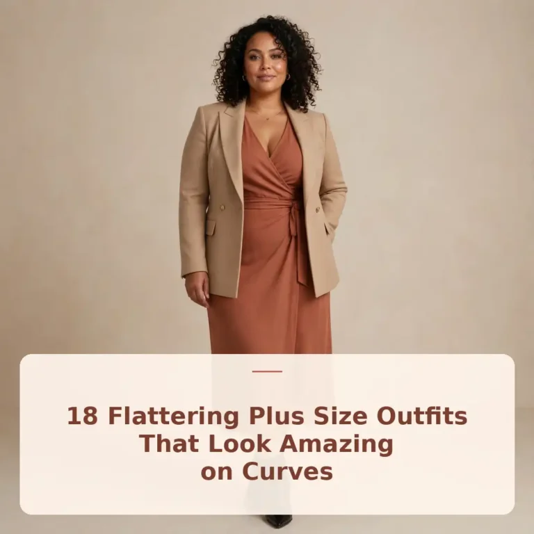 18 Flattering Plus Size Outfits That Look Amazing on Curves