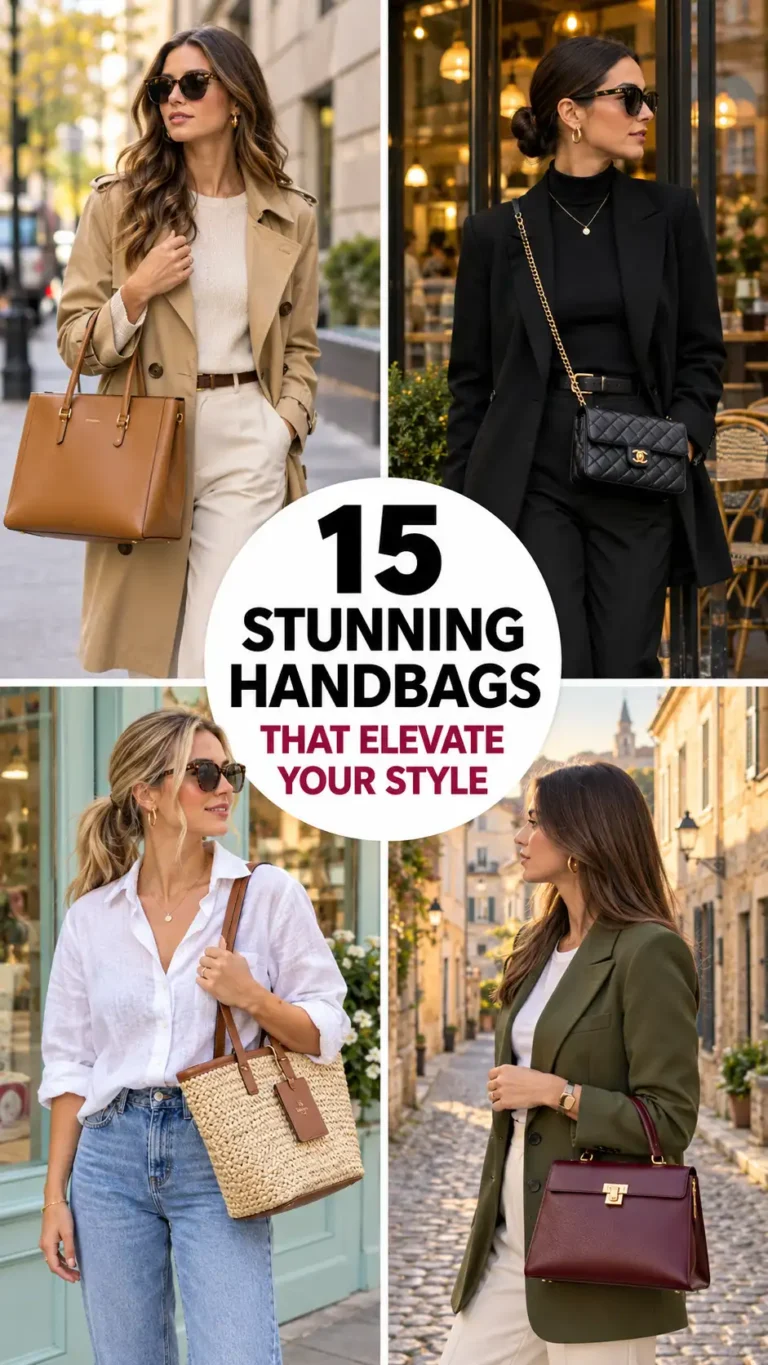 15 Stunning Handbags That Instantly Upgrade Your Style